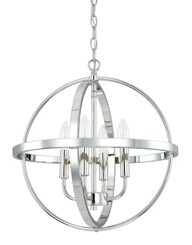 Capital Lighting 317541 4 Light 17"W Taper Candle Pendant - Picture 1 of 7