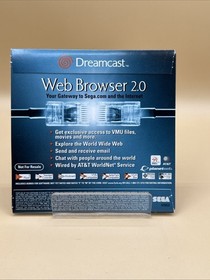 Sega Dreamcast Web Browser 2.0 Plus Playable Demo Disc