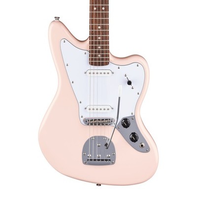Fender Squier FSR Ltd Edition Affinity Jaguar E-Gitarre, Shell Pink (NEU)