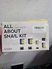 COSRX All About Snail Kit for Dry skin and Dark spot damage box New item