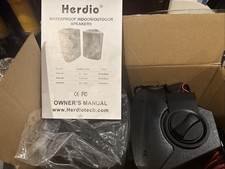 HERDIO 4inch 2-Way Waterproof Indoor/Outdoor Speakers HOS-401