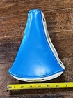 vintage Deluxe Sport bike seat Bule/white  leather, Super Clean 🔥🔥🔥🔥🔥 — photo 4