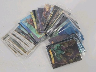 HARRY POTTER Chocolate Frog 3D Lenticular Insert Lot Of  60 Cards 2006 WIZARDS