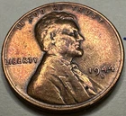 1944 S Lincoln Wheat Cent PENNY 1C 2625X