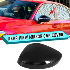 Gloss Black Left Side Wing Mirror Cover Cap For Honda Civic 2022-2025 No-Signal