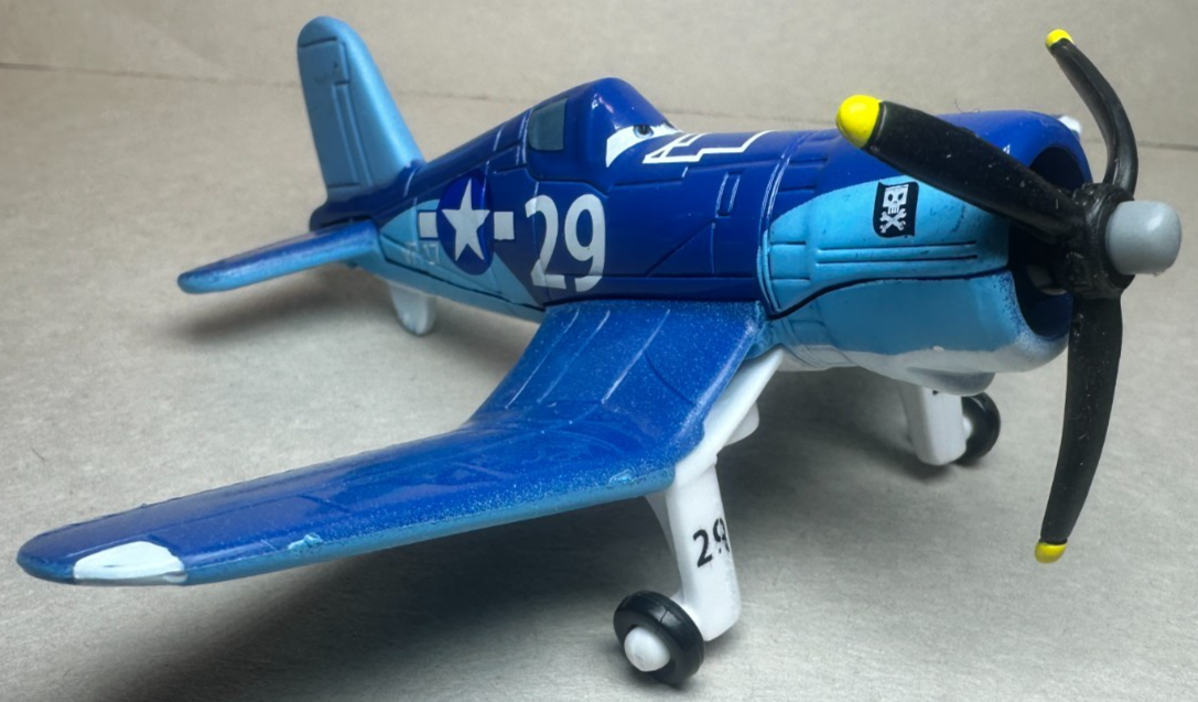 Disney Planes Jigsaw #29 Navy Plane Jolly Wrenches Deluxe Diecast