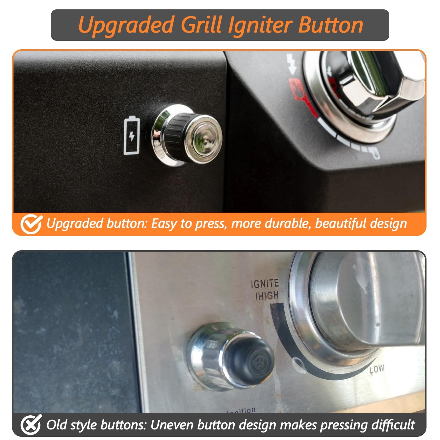 DHL-128-7Q Igniter Parts for Nexgrill 6 Burner 720-0898 720-0898A 720-0896B 7...