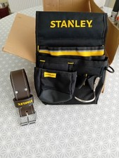 New Stanley Tool Pouch And Stanley leather belt cost £45.00