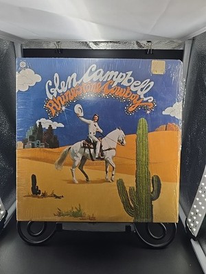 Glen Campbell Rhinestone Cowboy LP Capitol Records Club Ed VG+/EX In Shrink!