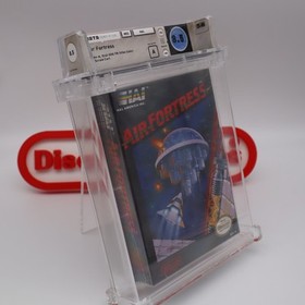 NES Nintendo AIR FORTRESS - WATA GRADED 8.5 A! NEW & Factory Sealed with H-Seam!