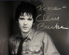 CLEM BURKE SIGNED 8x10 PHOTO BLONDIE DRUMMER AUTOGRAPH AUTHENTIC PROOF COA