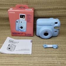 Fujifilm Instax Mini 12 Instant Camera - Pastel Blue - Open Box