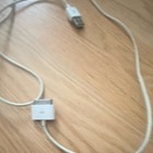 White USB-A to 30-Pin Charging Sync USB Cable for Apple iPod iPhone — photo 4