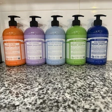 Dr. Bronner’s 4-in-1 Organic Sugar Soap Lot of 5 24 oz Each New Sealed