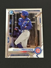 2021 Bowman Draft Chrome Reginald Preciado #BDC-199 Chicago Cubs (G)
