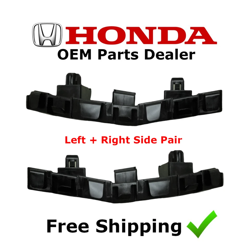 2019-2022 Honda Insight Front LH + RH PAIR Bumper Spacer Bracket NEW (OEM) - Image 3 of 4