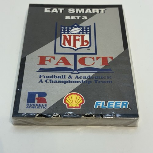1993 FACT Fleer Shell Football Cards | All 6 Sets 108 Cards | Sealed | Complete - Picture 7 of 16