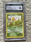 Weedle #69 1st Edition Base Set 1999 Pokémon Game CGC 10 🍃