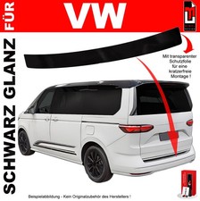Lackschutzfolie Ladekantenschutz für VW T7 Multivan ab 2021 Schwarz glanz