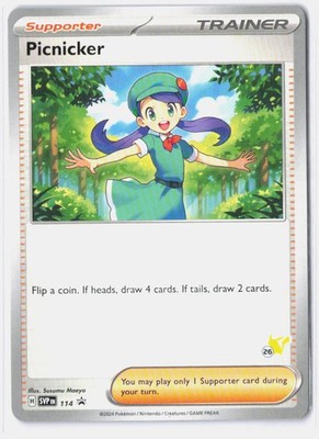 Picnicker - Pikachu 26 Battle Academy 2024 114 LP