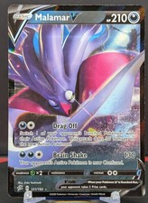 Pokemon Malamar V #121/192 English Rebel Clash