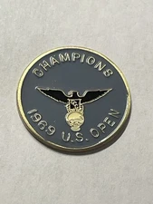 Rare 1969 U.S. Open Championship 1" Coin Style Golf Marker - Champions Golf Club