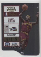 2010-11 Playoff Contenders Patches Gold Die-Cut 57/99 Daniel Gibson #75 y3x