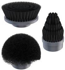 Replacement Brush Heads Set of 3 for Electric Spin Scrubber for Cleaning