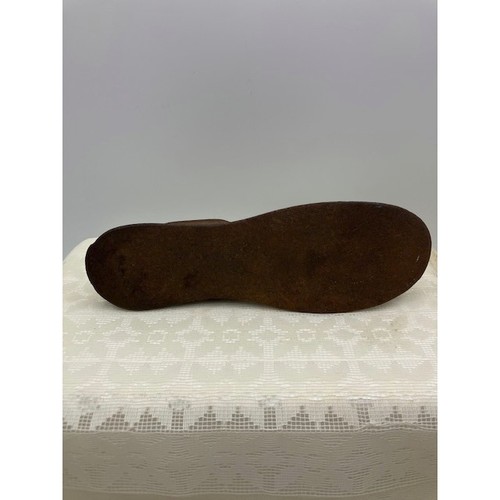 Antique Cast Iron Cobblers Shoe Last Form Mold Industrial Decor Rustic 6.5"L - Picture 3 of 3