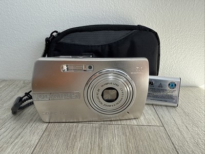 Olympus Stylus 710 7.1 MP Digital Camera Silver & Battery Ships FREE!