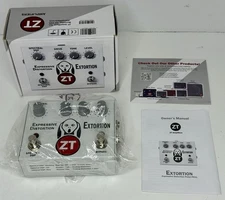 ZT AMP Expressive Extortion Distortion Electric Guitar Effects Pedal PEX1 In Box
