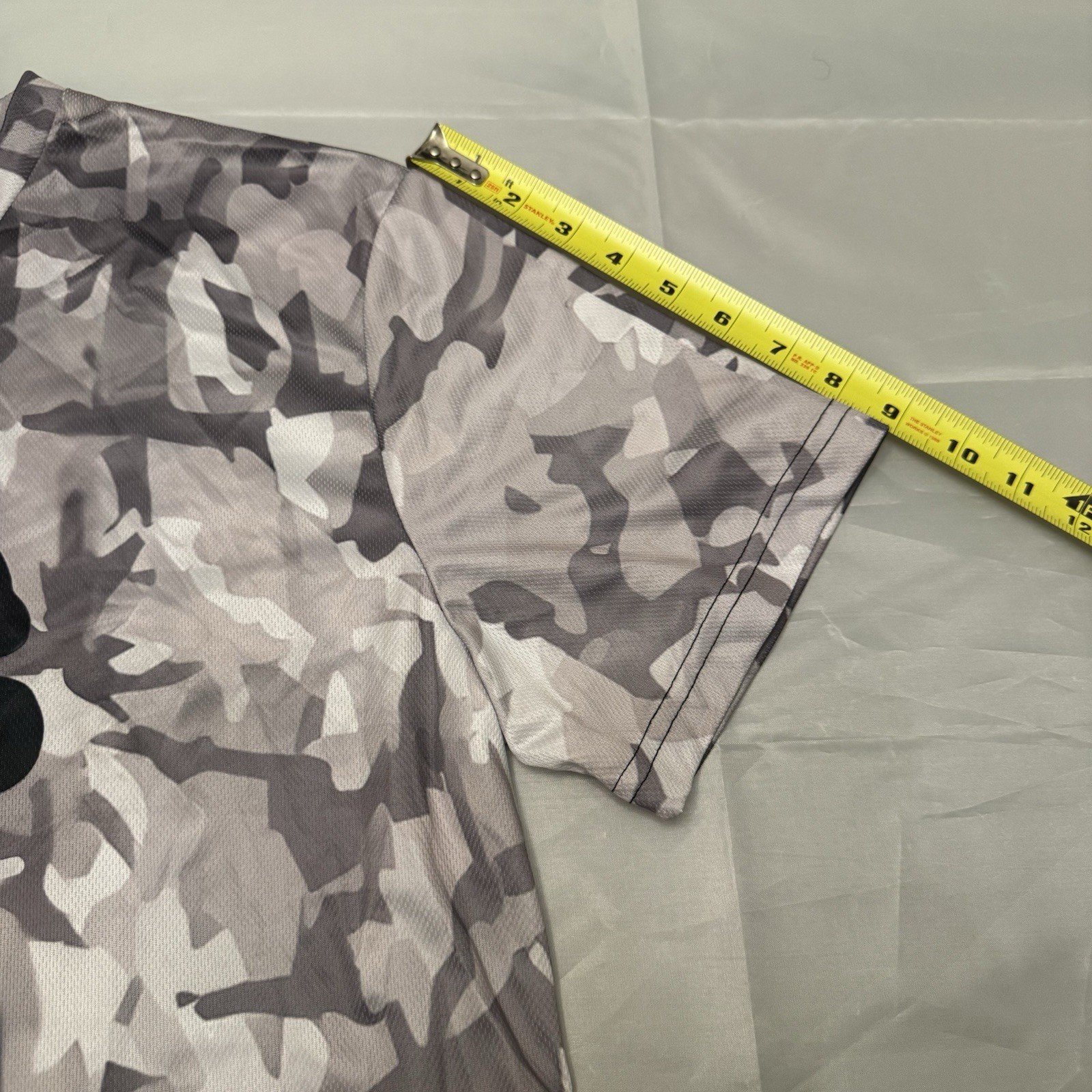 Disney Mickey Mouse Steamboat Willie Camo Performance T-Shirt Grey Mens Large image 6