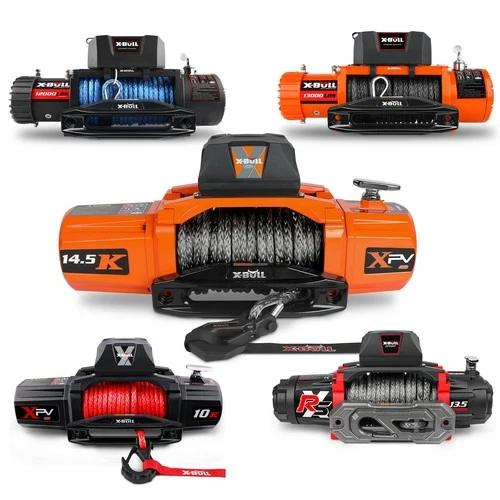 X-BULL Electric Winch 14500LBS 12000LBS Truck Trailer Jeep Offroad 4WD 4x4 12V