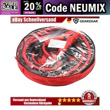 Starterkabel Set 3000Amp 50mm² 2x6m Hochleistungs Batteriekabel LKW PKW