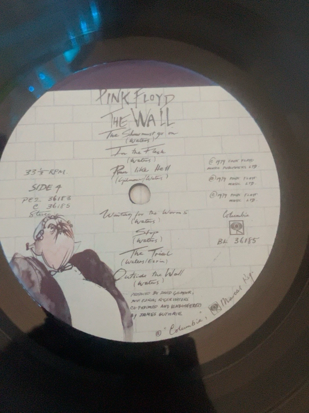 Pink Floyd The Wall 2LP Vinyl Record 1979 Columbia PC2 36183 Original