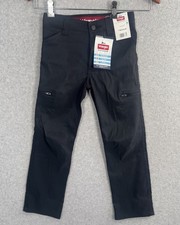 Wrangler Boys All Terrain Cargo Pants Black Size 7 Regular UPF 50 Outdoor