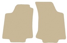 Front Autoteppiche Velour für VW Polo III 6N, 6N2 1994-2001, Beige x14 Rand