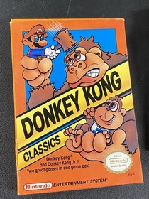 Donkey Kong Classics (Nintendo NES, CIB, Complete w/ Box & Manual, Authentic)