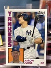 2019 Topps 1984 Topps Baseball Aaron Judge #T84-100 Plus 4 Judge Bonus Cards
