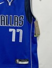 NWT Nike Dri-Fit Luka Doncic Blue Dallas Mavericks Jersey #77 Swingman Youth L — photo 7