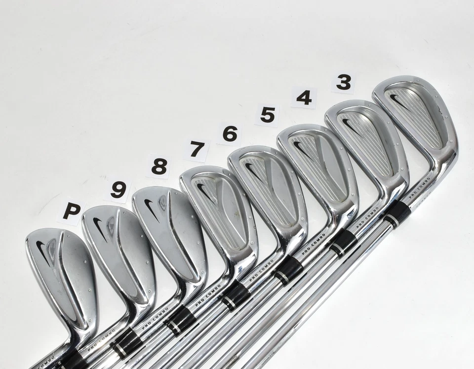 Nike Pro Combo Forged 8p 3-4-5-6-7-8-9-Pw RH Golf Men Club Iron Set R Regular - Image 2 of 4