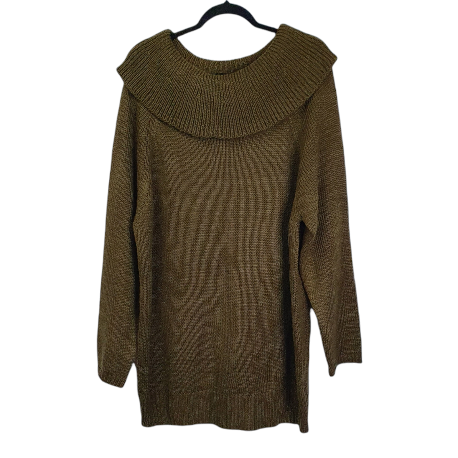 oversize sweater size 1X olive 
