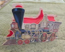 1983 MERRIMACK HANGING CANDY BOX CHRISTMAS TREE ORNAMENT VINTAGE HOLIDAY