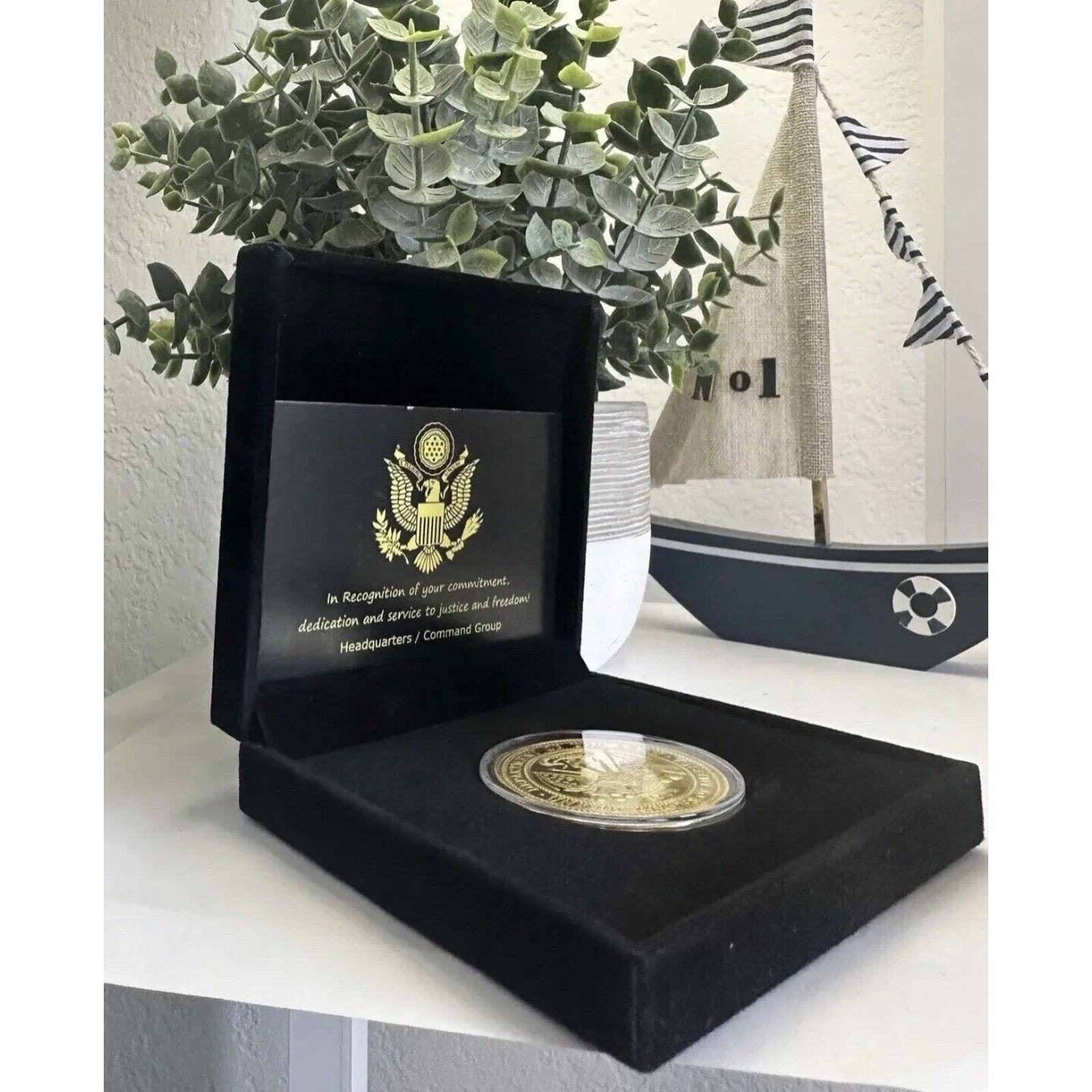 DOE US Department of ENERGY Government Challenge Coin - USA