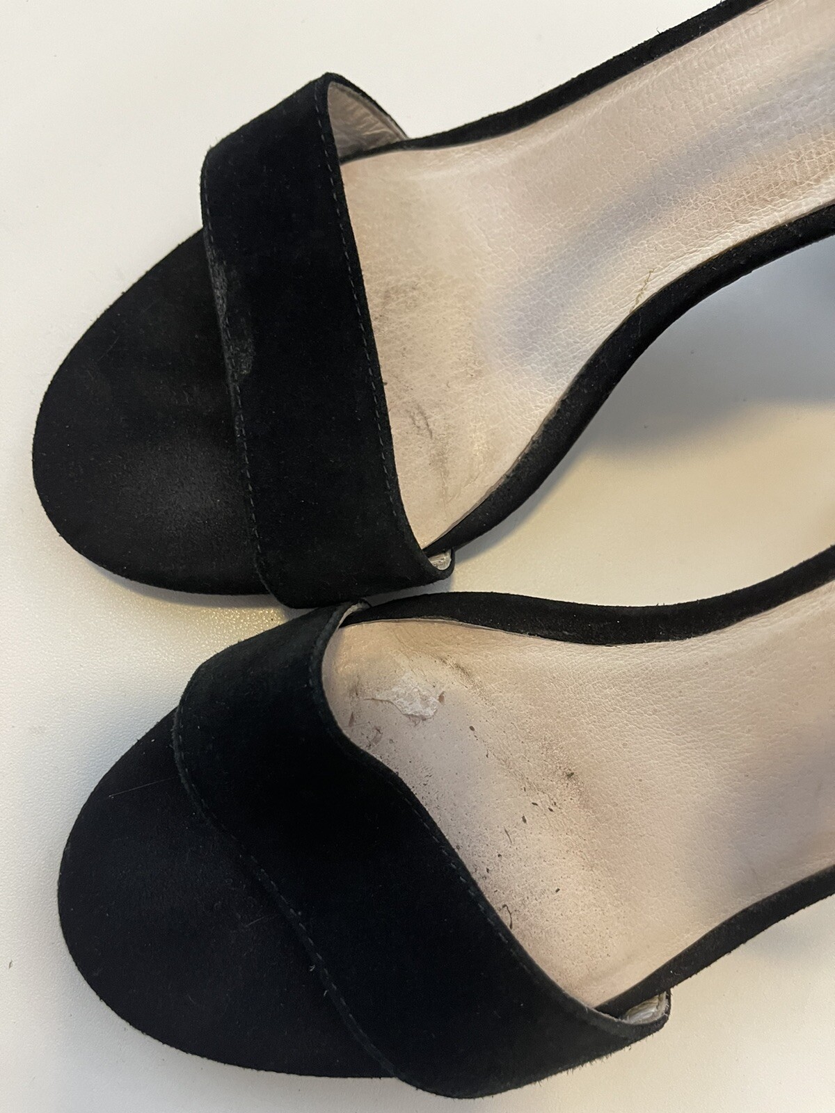 Jeffrey Campbell. Lindsay Sandal Black Suede. size 8.5 image 7