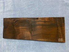 Walnut Burl Slab Billet Crafts Woodworking Turning 7/8" x 6 3/4-9" x 21"  881