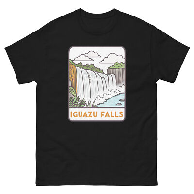 Iguazu Falls Attraction Landmark Travel T-Shirt