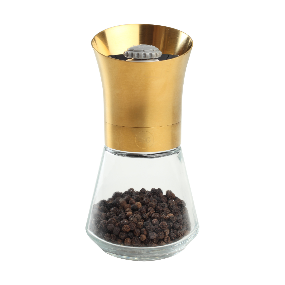 T&G CrushGrind Tip Top Deco Gold Pepper Mill for sale online eBay