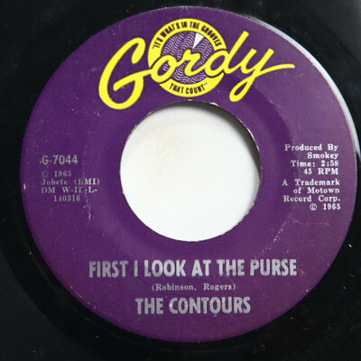 CONTOURS - SEARCHING FOR A GIRL/ FIRST I LOVE AT THE PURSE - SOUL 45