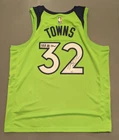 Karl-Anthony Towns Signed NBA Authentic Nike Timberwolves Jersey JSA & KAT COA